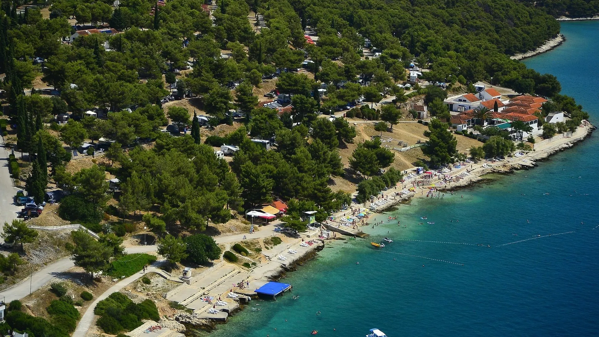 Bungalow Luxury Mobile Homes Belvedere Seget Vranjica Croatia